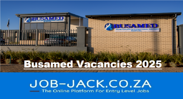 Busamed Vacancies 2025