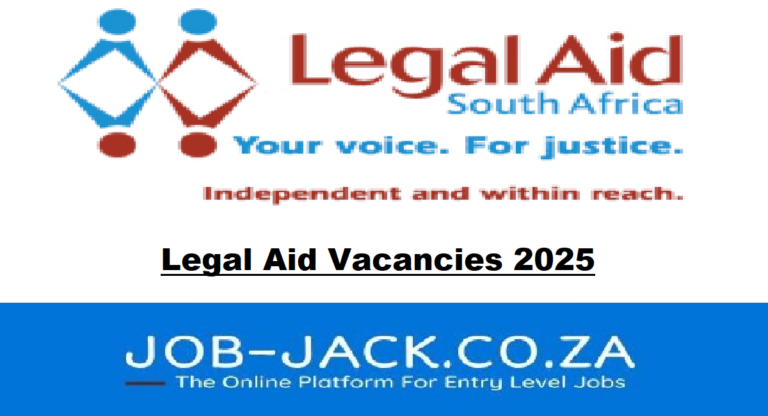 Legal Aid Vacancies 2025