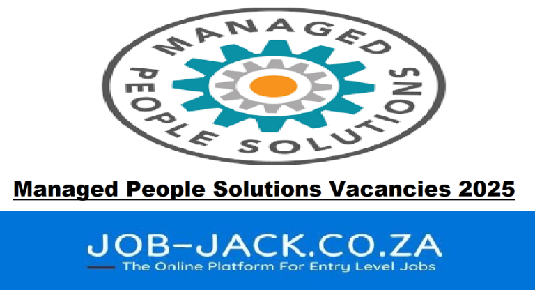 Managed People Solutions Vacancies 2025