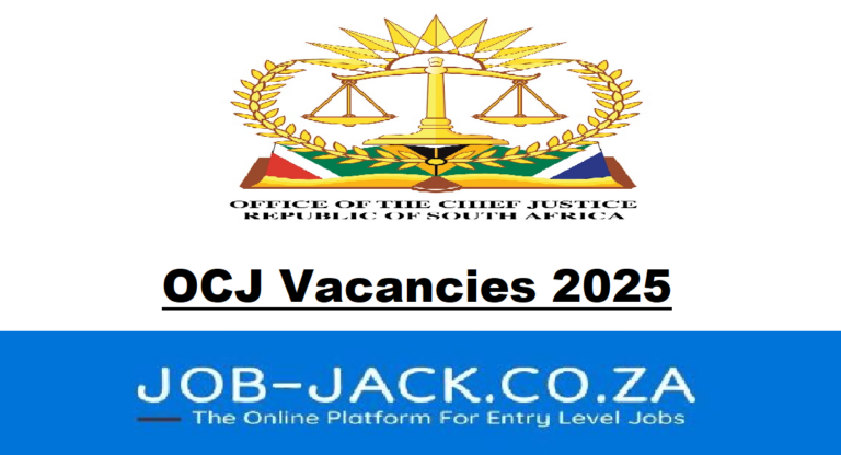 OCJ Vacancies 2025