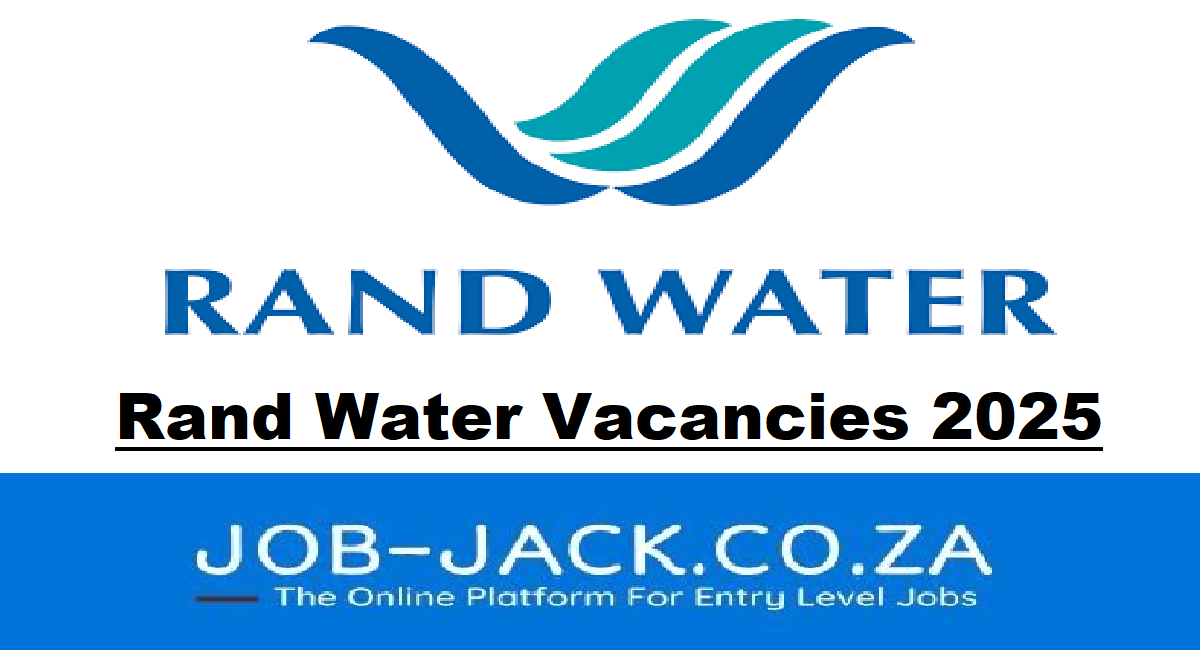 Rand Water Vacancies 2025