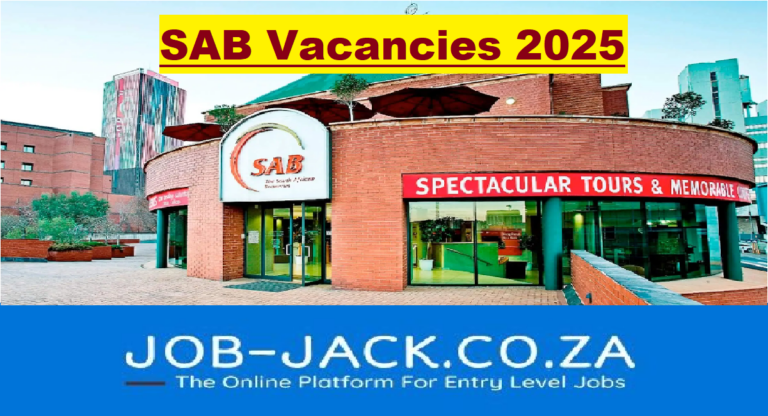 SAB Vacancies 2025