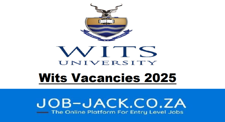 Wits Vacancies 2025