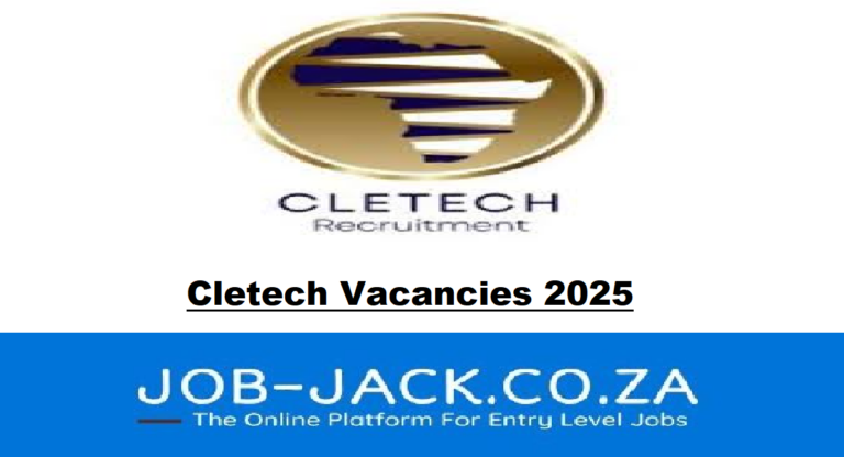 Cletech Vacancies 2025