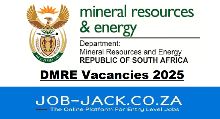 DMRE Vacancies 2025