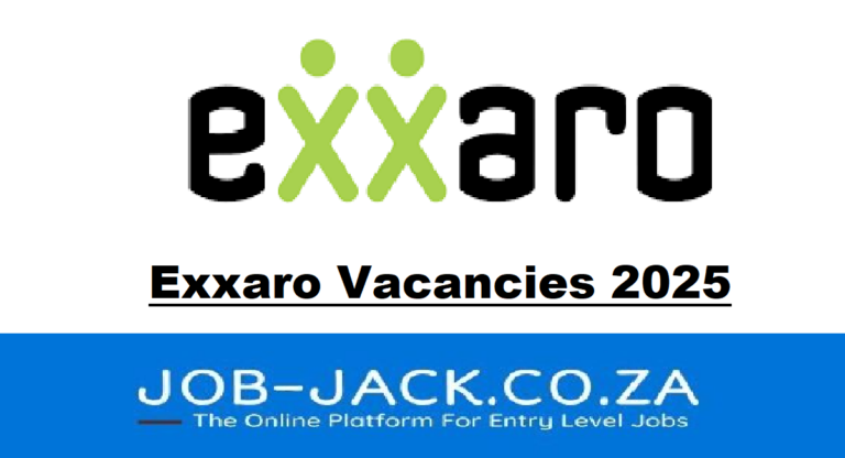 Exxaro Vacancies 2025