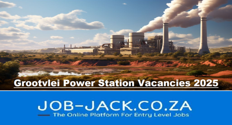 Grootvlei Power Station Vacancies 2025