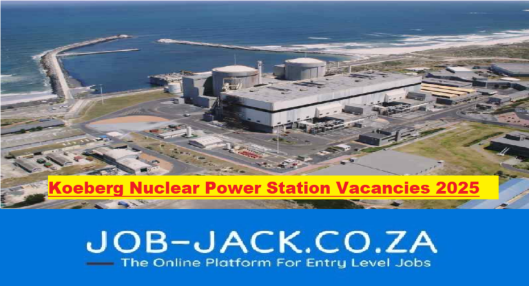 Koeberg Nuclear Power Station Vacancies 2025