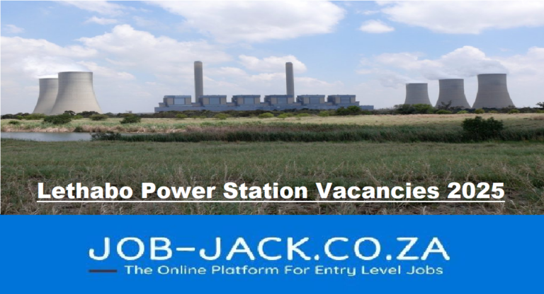 Lethabo Power Station Vacancies 2025