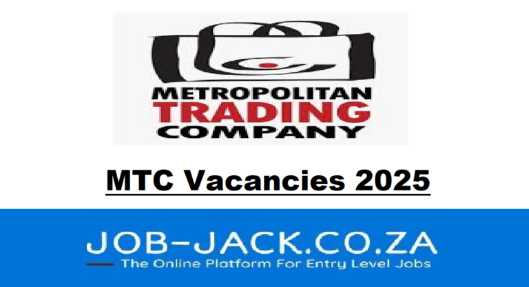 MTC Vacancies 2025