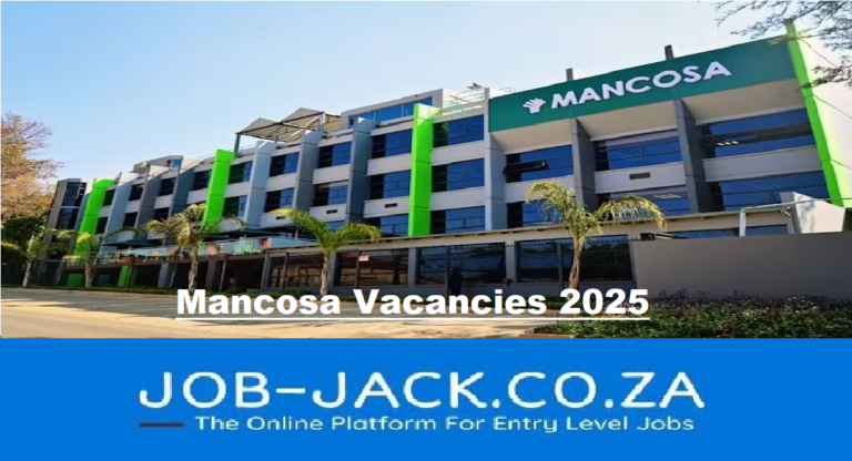 Mancosa Vacancies 2025