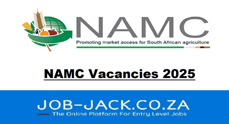 NAMC Vacancies 2025