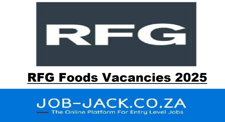 RFG Foods Vacancies 2025