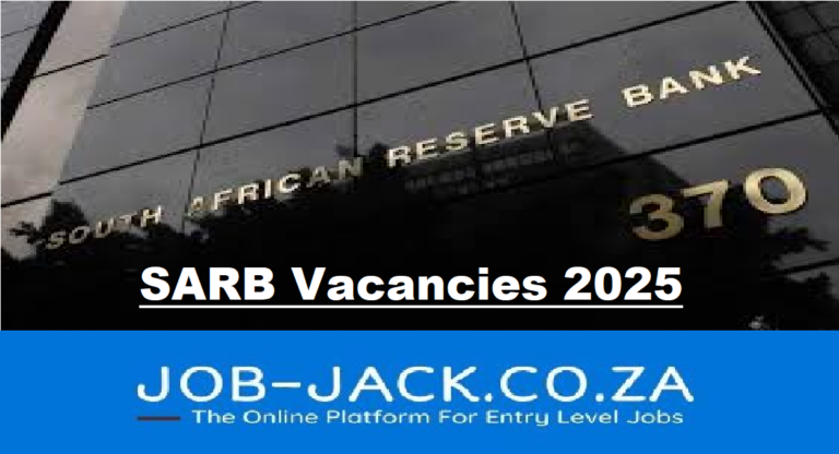 SARB Vacancies 2025