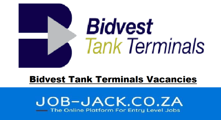 Bidvest Tank Terminals Vacancies