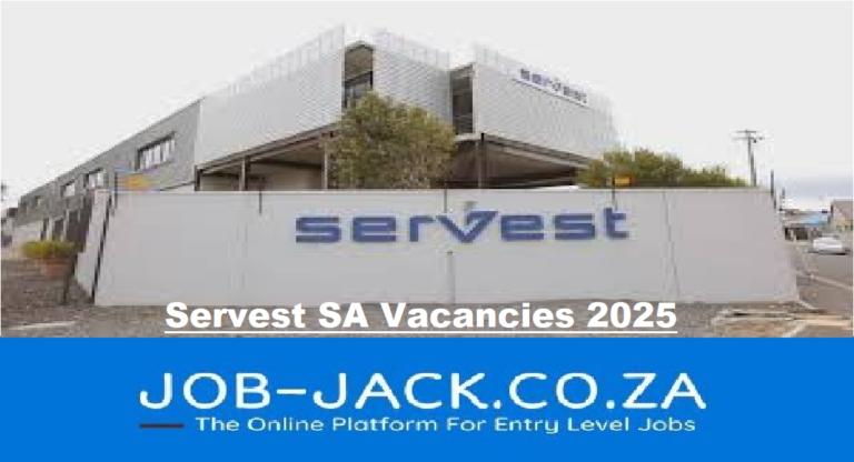 Servest SA Vacancies 2025