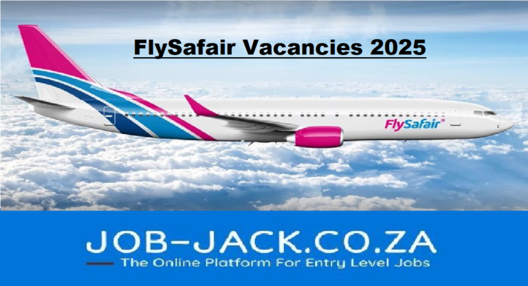 FlySafair Vacancies 2025