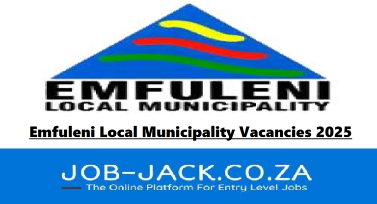 Emfuleni Local Municipality Vacancies 2025