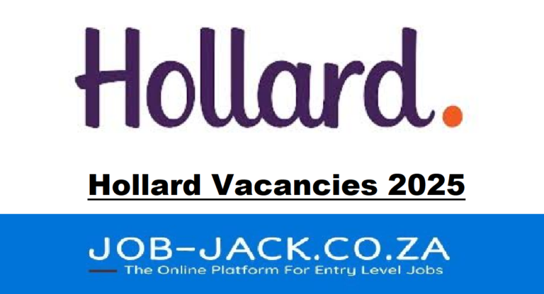 Hollard Vacancies 2025