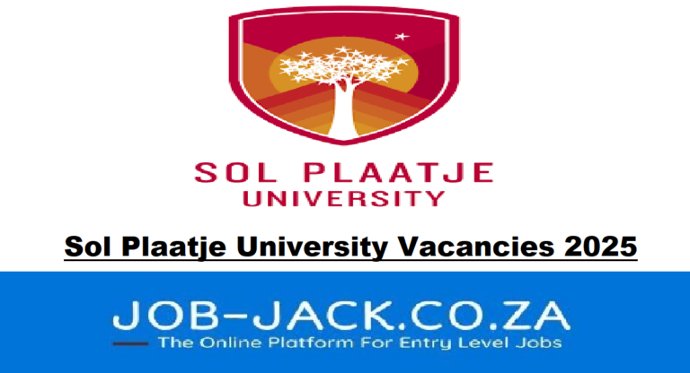 Sol Plaatje University Vacancies 2025