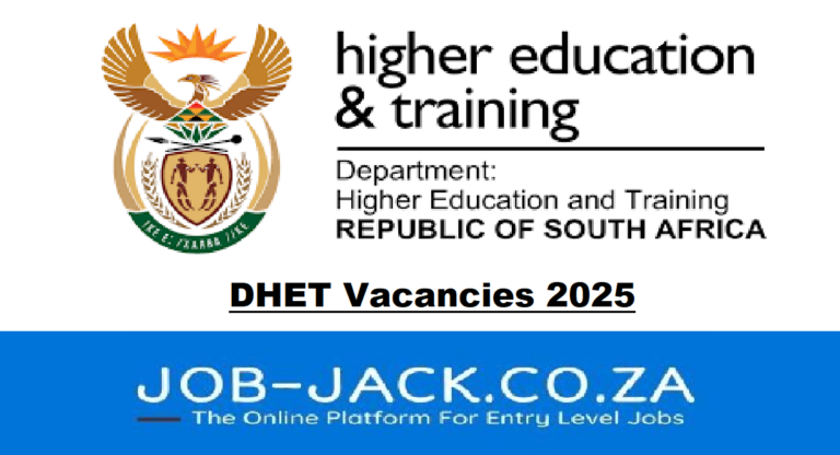 DHET Vacancies 2025