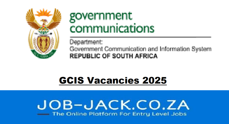 GCIS Vacancies 2025