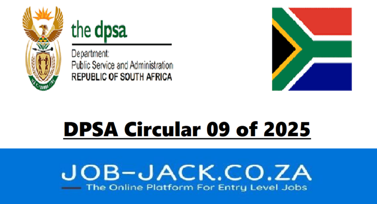 DPSA Circular 09 of 2025